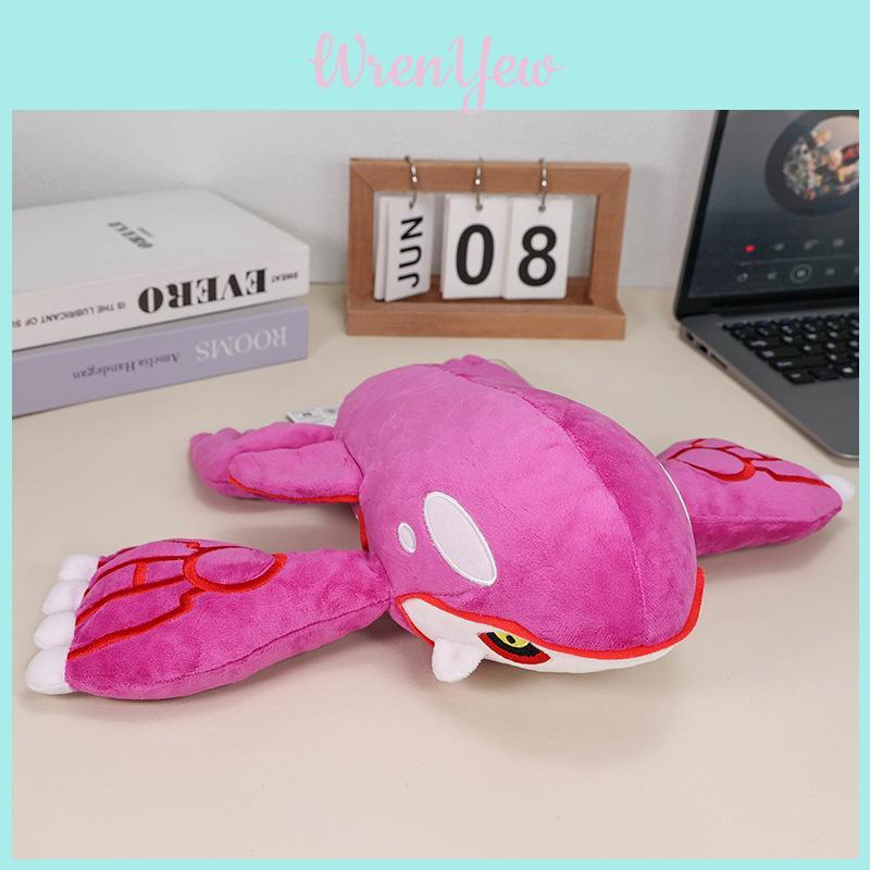 Pokémon Kyogre Plüschtier aus kurzflorigem Stoff zum Sammeln und Verschenken