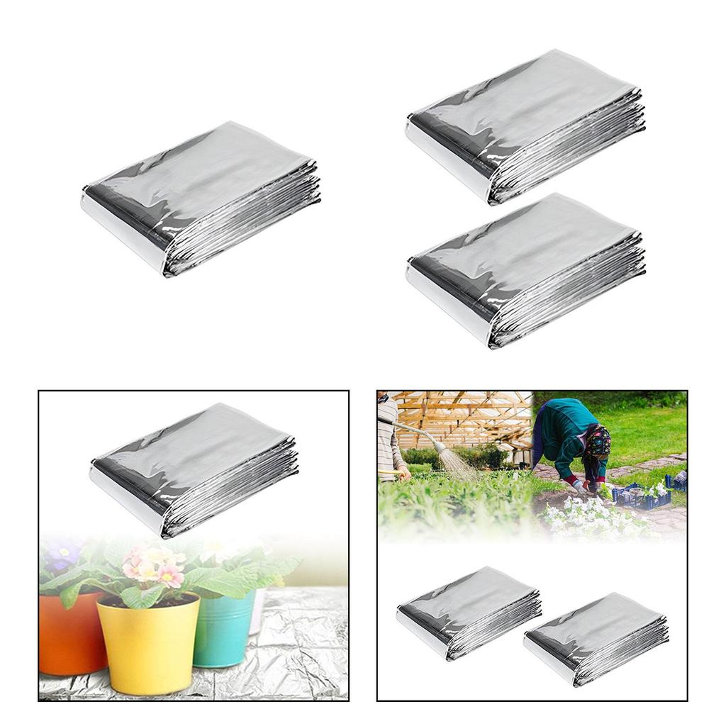Plant Reflective Mylar Film Garden Foil Covering Greenhouses Plant Grow Film for Camping Field Orchards Gardening Vegetables