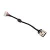 DC Power Interface Cable ABS Material Wear Resistant DC Power Supply Cable for Lenovo Ideapad Y700‑15ACZ DC30100PD00