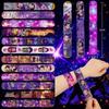 Heißer Verkauf Kpop Dämonenjäger Slap-Armbänder Partygeschenke Schnapp-Armbänder Geburtstagsfeier Geschenke Dekoration Zubehör Weihnachtsgeschenke