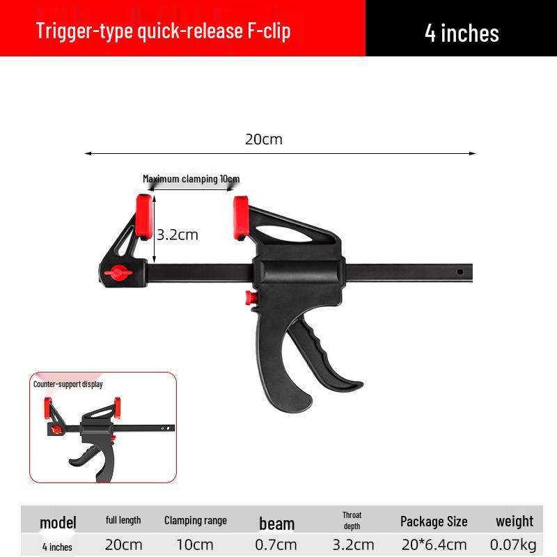 Quick Fix Woodworking Clamp Set