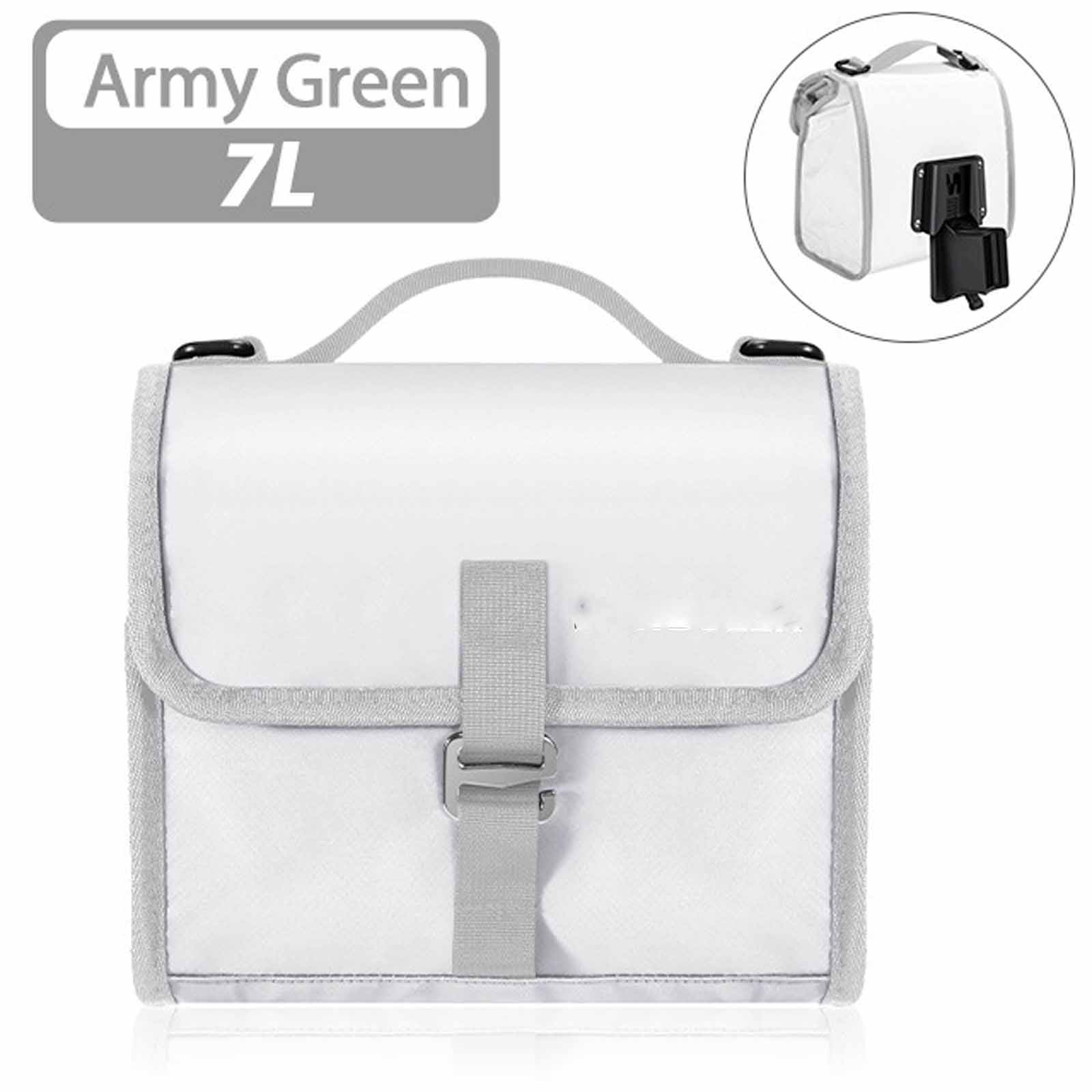 Складная передняя сумка – Тканевая сумка «пятачок», Маленькая термоизолирующая сумка для компактных вещей One Size