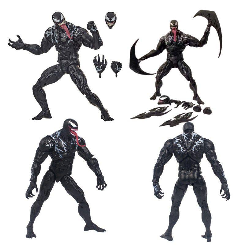Marvel Venom Superhero Action Figure Model Toy Collection 20cm Pvc