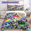 3pcs Duvet Cover Set (1*Duvet Cover + 2*Pillowcase, Without Core), Dandy's World Print Soft All‑Season Bedding Set, Home Bedroom Decor Gift