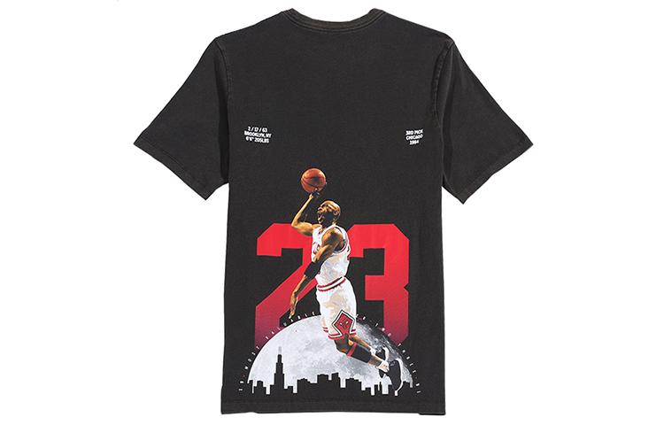 Jordan MJ 23 T Shirts Men's Crew Neck Moderate Straight Fit AQ3735-010