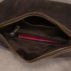 Men'S Genuine Leather Large-Capacity Fanny Pack, Retro Cowhide Breast Bag, First Layer Cowhide Crossbody Shoulder Bag, Oily Leather Casual Bag.