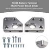 74098 Battery Terminal Multi Power Block Silver