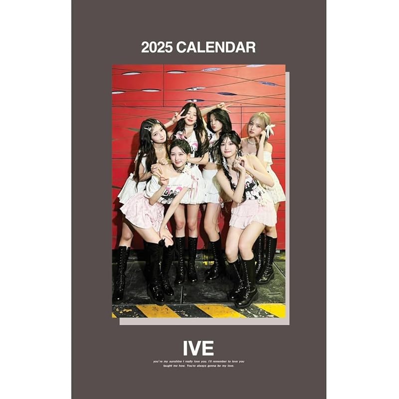 

Настенный календарь 2025 [K-STAR Wall Calendar] (Я IVE)