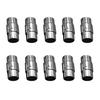 10 Pack Copper Magnetic Clasps Cord End Caps Leathers Rope End Caps for Jewelry