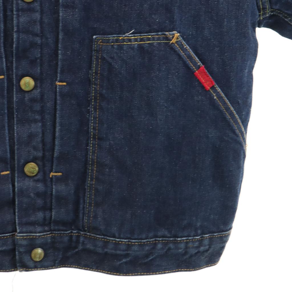 BIG SMITH 60s 70s LOT 8146 Vintage Denim Jacket 44 Quilted Denim Jacket Men's Used