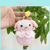 Adorable Plush Kirby Doll Keychain Cute Kawaii Cake Candle Decor Soft Toy