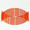 Motorcycle Wheel Tire Stickers Strips Reflective Rim Tape Strips for Motorcycle Car Wheel Tire Stickers Motorbike Auto Decals