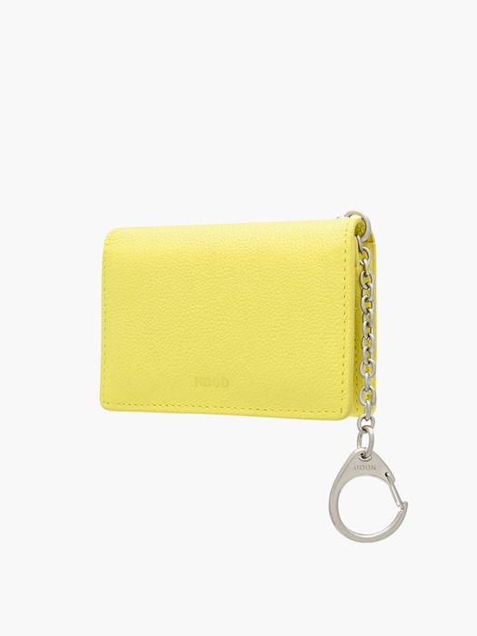 NDOD Keyring Card Wallet (Lemon)