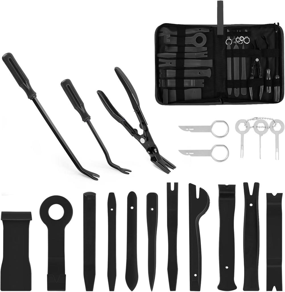 Car Audio Panel Removal Tool Set - 19/40/238/5 PCS for Dashboard and Interior Modification
