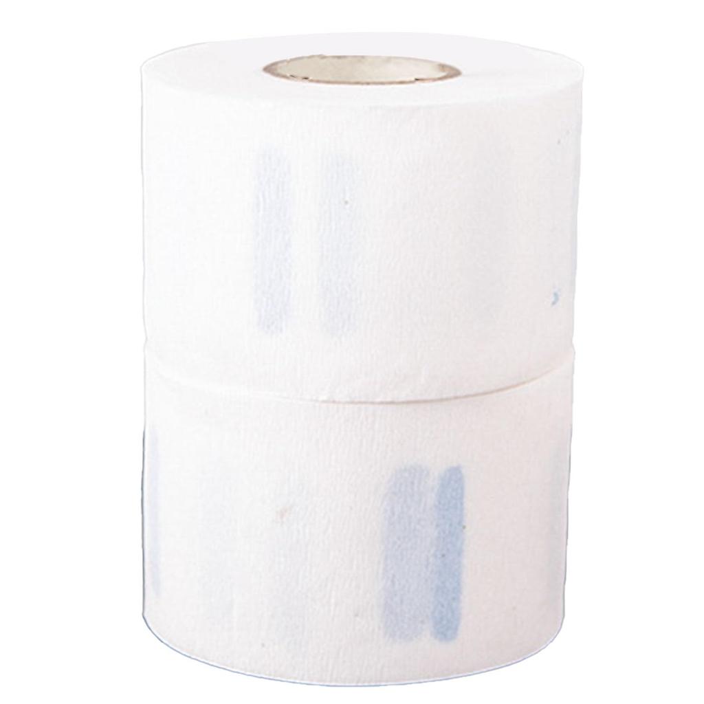 J-ouuo5 Rolls Neck Strips White Professional Stretchy Barber Neck Strips Paper Hairdressing Tool for Hair Cutting
