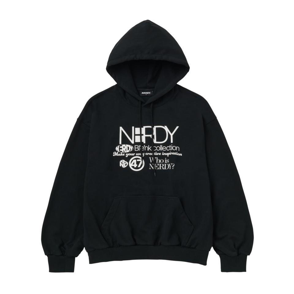 

Худи NERDY Identity Balloon Fit, черный