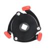 Universal Motorcycle Oil Filter Wrench Tool- Adjustable One-Way Three-Jaw Design-Boom