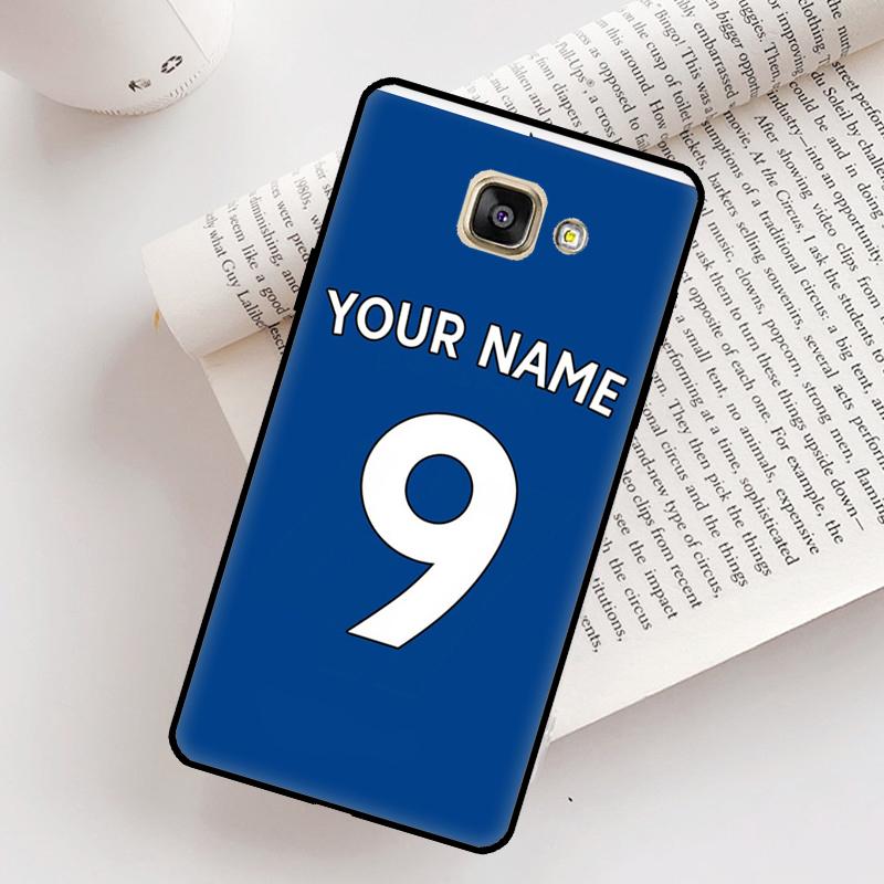 Personalised Football Name Number Cover For Samsung Galaxy J8 A7 A9 J4 J6 A6 A8 Plus 2018 A3 A5 J1 2016 J7 J5 J3 2017 Case
