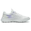 Li Ning Lightweight Soft Rebound Breathable Shock Absorbing Non-Slip Durable Low-Top Running Shoes Women sneaker White Purple ARST020-1