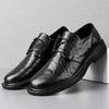 Leather Dress Leather Shoes Men's Spring and Autumn British Work Shoes Men's Soft Leather Casual Shoes