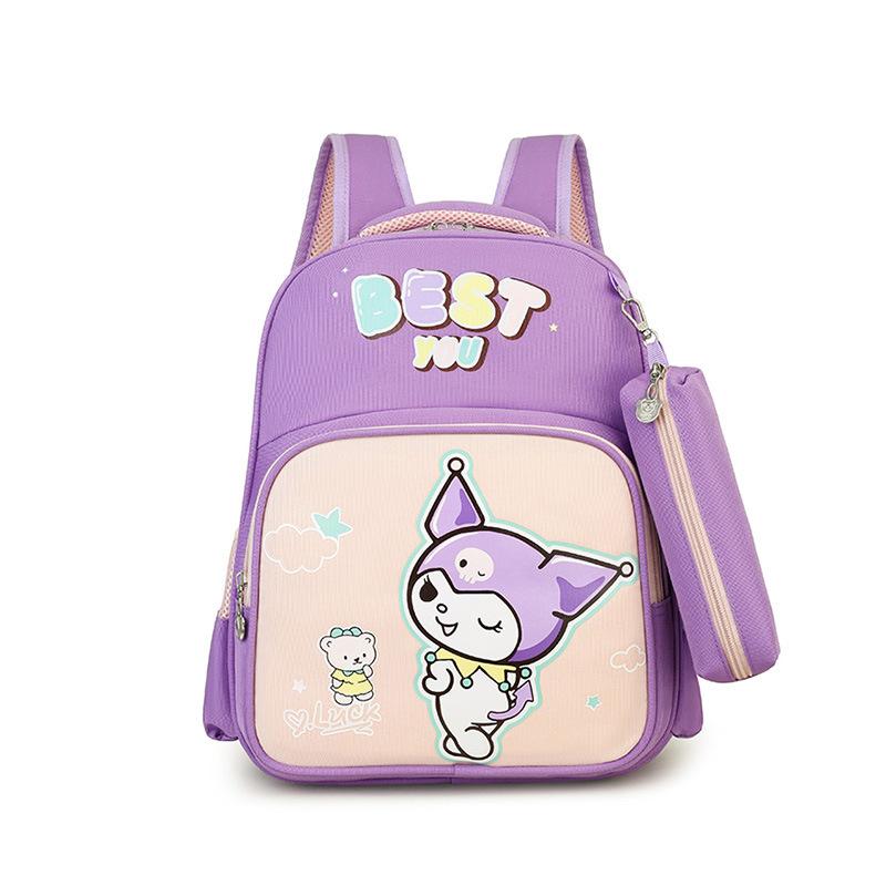 Large Capacity Primary School Schoolbag Cartoon Animation Cute Boys And Girls Backpack Printed Children'S Backpack