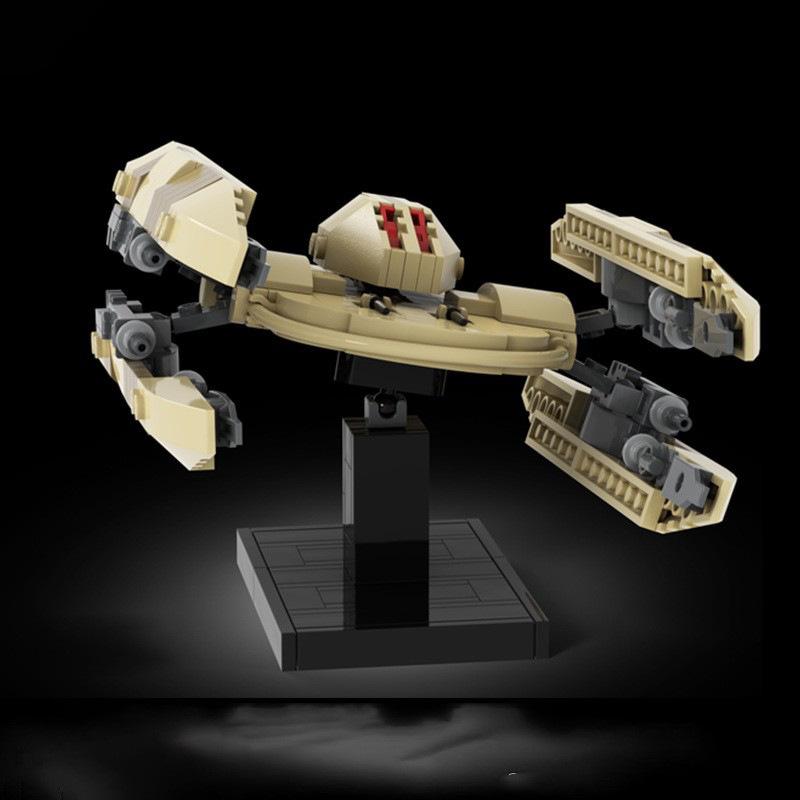 Kriegsfilm-Serie Titan Automatik Roboter Bausteine MOC Geier Droide Modell Kinder Puzzle Bauspielzeug Geburtstagsgeschenk