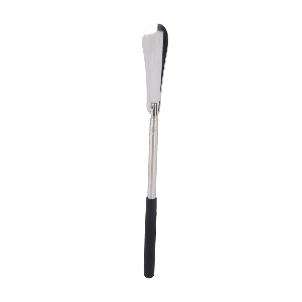 Long Shoe Horn Durable Rustproof Stainless Steel Plastic Handle 12in To 25in Length Adjustable Long Handled Shoe Horn