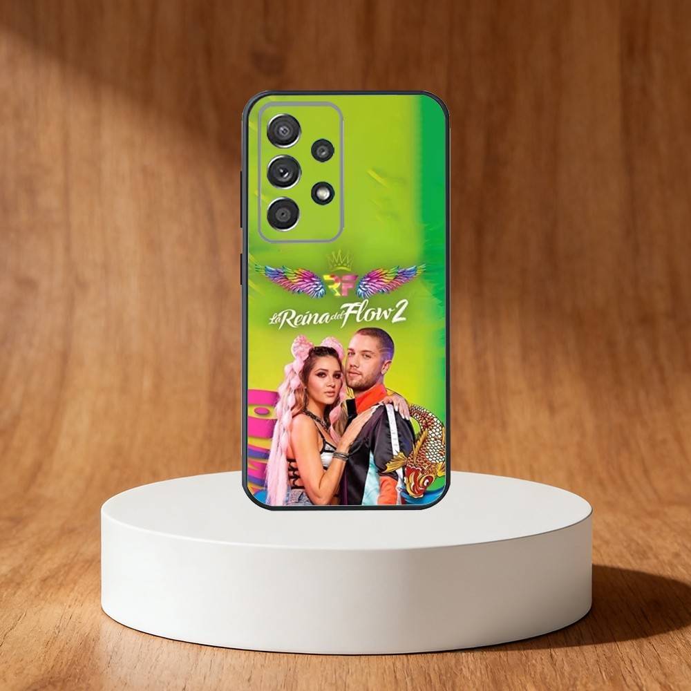 The Queen of Flow Phone Case For Samsung S25,S24,S21,S22,S23,S30,Ultra,S20,Plus,Fe,Note,10,9,5G Black Cover