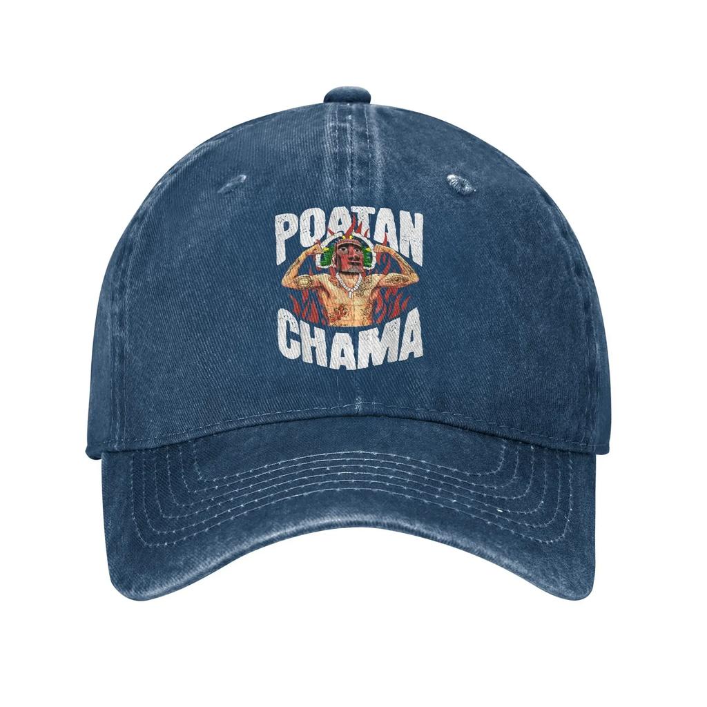 Alex Pereira Poatan Chama Boxing Baseball Caps Classic Distressed Denim Fighter Muay Thai Headwear Unisex Outdoor Adjustable Hat