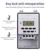 Multifunctional Time Control Switch 220V 30A Digital Timer Weekly 7 Days Programmable Electronic Timer With Button Lock