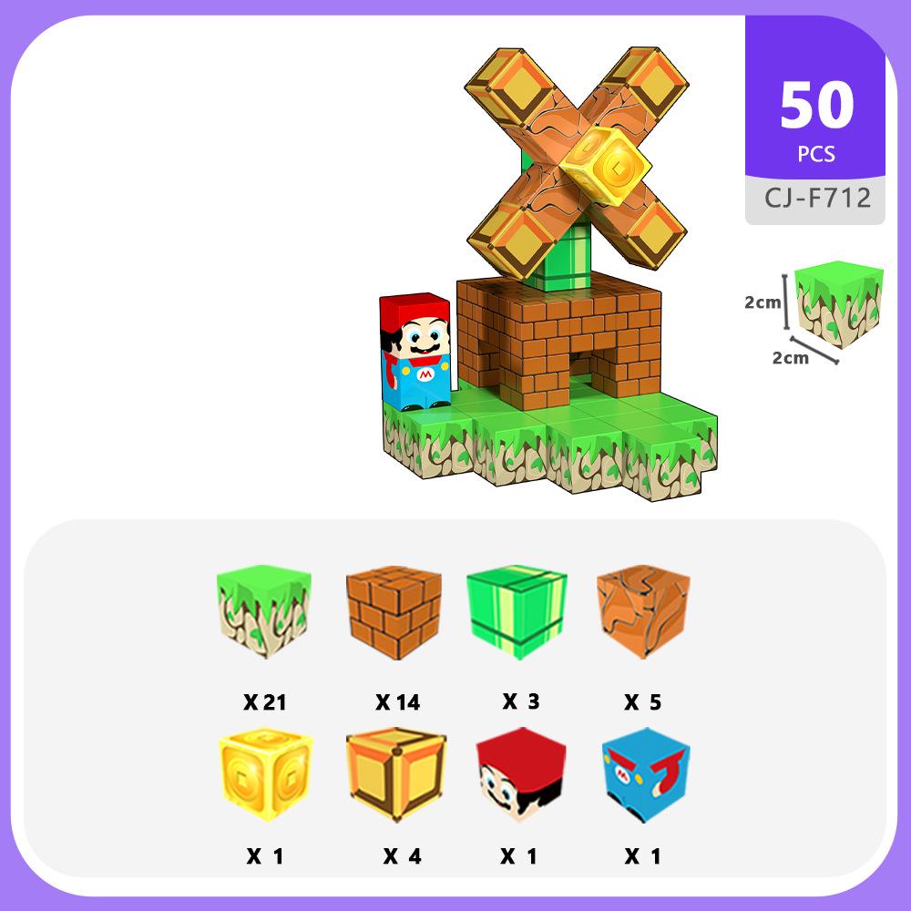 My Magnetic World: Strong Magnetic Cube Building Blocks 2.0CM