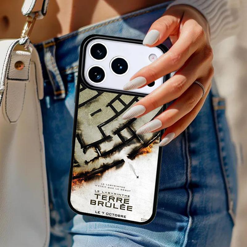 Coque de téléphone Maze Runner S Pour iPhone 17 Air 14 15 13 12 Max Coque Pour Apple 16e 11 Pro Max Plus Coque