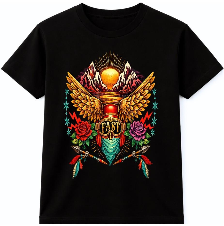 Motocross Helmet T Shirt MX Dirt Bike Racing Graphic Tee Off Road Rider Top S