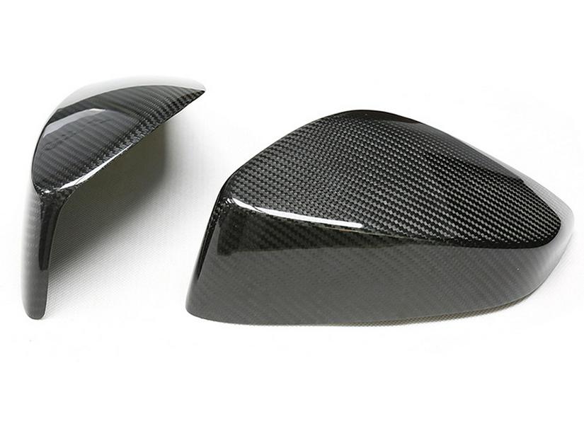 Dry Carbon Fiber Rearview Mirror Cover for Subaru BRZ & Toyota GT AE86