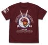 COSPA 501st Joint Fighter Wing Strike Witches ROAD To BERLIN Charlotte E. Yeager Personal Mark T-Shirt Burgundy Size L