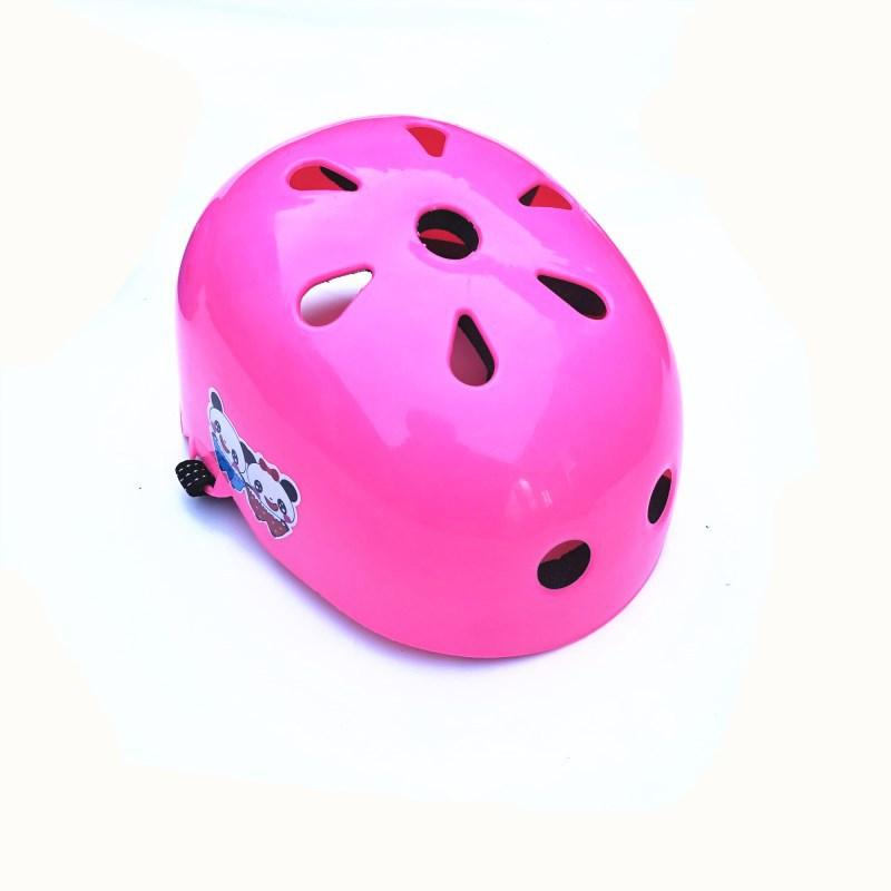 Small Children's Roller Skating Helmet Thickened Plum Blossom Helmet (Bag Back Brain Design) Skates Helmet Hat