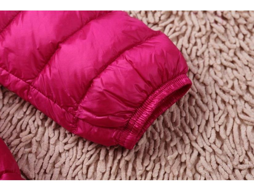 Plus Size Women's Lightweight Hooded Slim-Fit Down Jacket - Mid-Length, Clearance, Fits Up To 200 Lbs