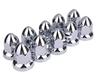 Pointed Nut Cap 33mm ISO H60 American Euro Custom 10pcs 20pcs 40pcs 60pcs Set Various Truck Dump Decotora Universal Item (10pcs Set)