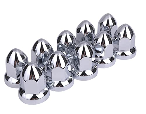 Pointed Nut Cap 33mm ISO H60 American Euro Custom 10pcs 20pcs 40pcs 60pcs Set Various Truck Dump Decotora Universal Item (10pcs Set)