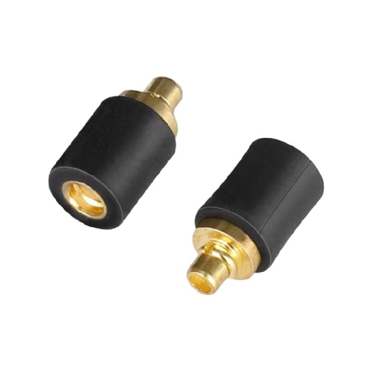 

Interchangeables MMCX Adapters Set For Headphone Models Ergonomic Enables Customs Cable Configurations Without Distortions чорний