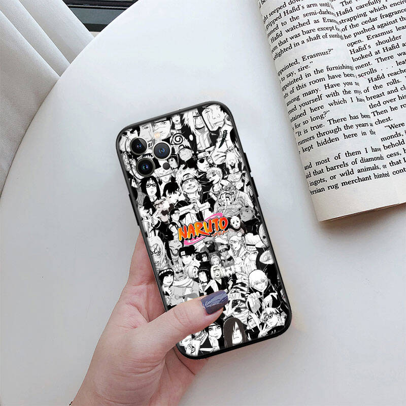 MH12 Anime Naruto Phone Shell for Samsung S20 S21 S22 S23 S24 FE Ultra Plus Lite S21S A55 A07 A17 F06 F16 M06 M16 M56 A36 A37 A57