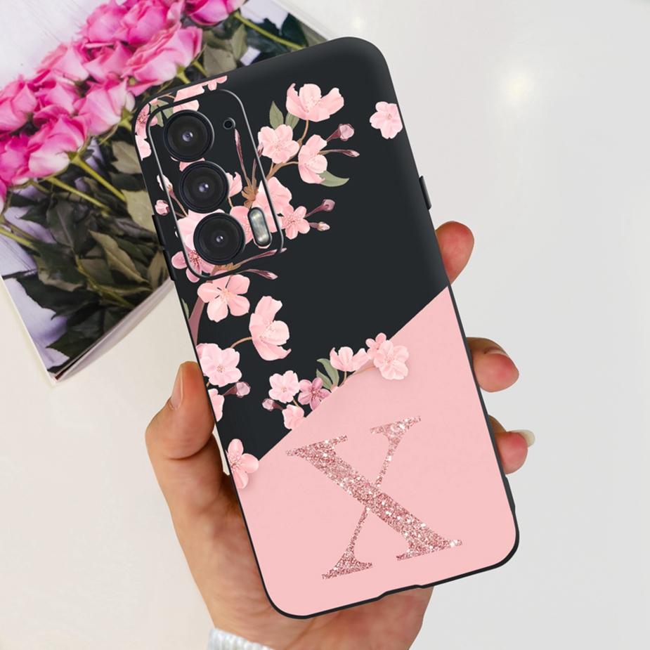 

For Motorola Edge 20 Case XT2143-1 New Couple Letters Cover Soft Silicone Phone Case For Motorola Edge 20 Pro Edge20 Lite Bumper Motorola Edge 20