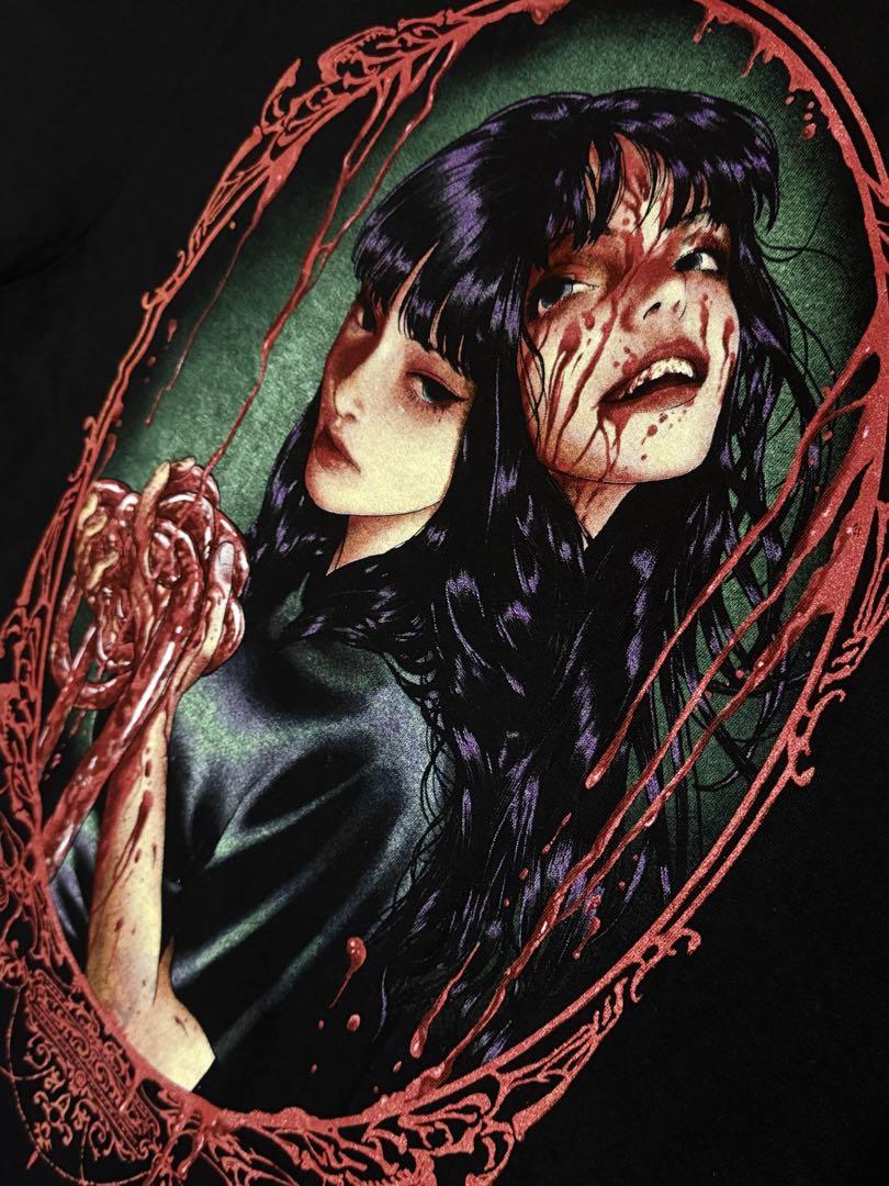 

[USED] Junji Ito Tomie Anime T-shirt XL size
