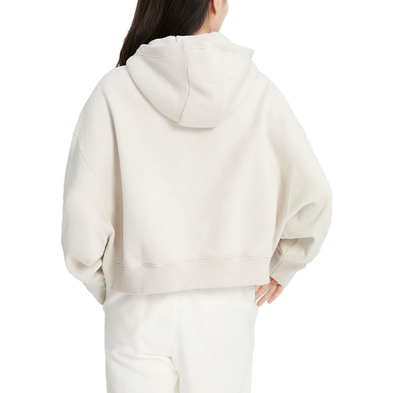 Nike Sweatshirts Women's Ecru Hooded Moderate Other DQ5808-104