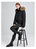 Women's Faux Fur Hooded Down Jacket - 2025 Winter Short Puffer Coat