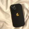 Sun Moon Soft Apple Phone Case for iPhone 11 to 16 - Chubby Girl Design