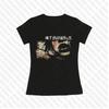 Abbigliamento da Donna Emo T-shirt Gotica T Shirt per Donne Crop Top da Bambina da Donna Y2k Top Ragazza Anime Kawaii Abbigliamento Vintage Anni '90 Gotico