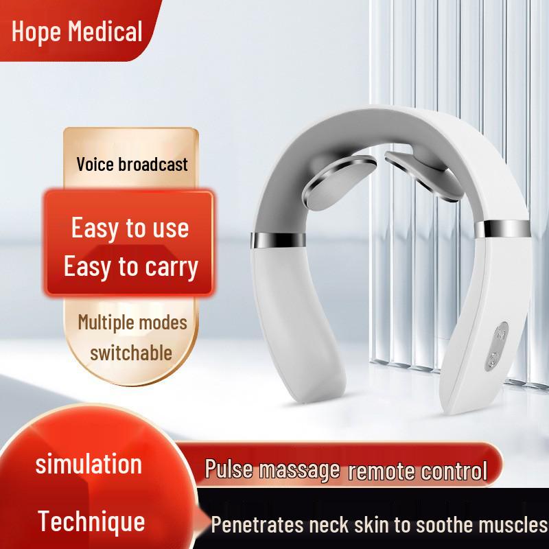 Multi-functional Electric Neck and Shoulder Massager for Home Physiotherapy and Company Gifts