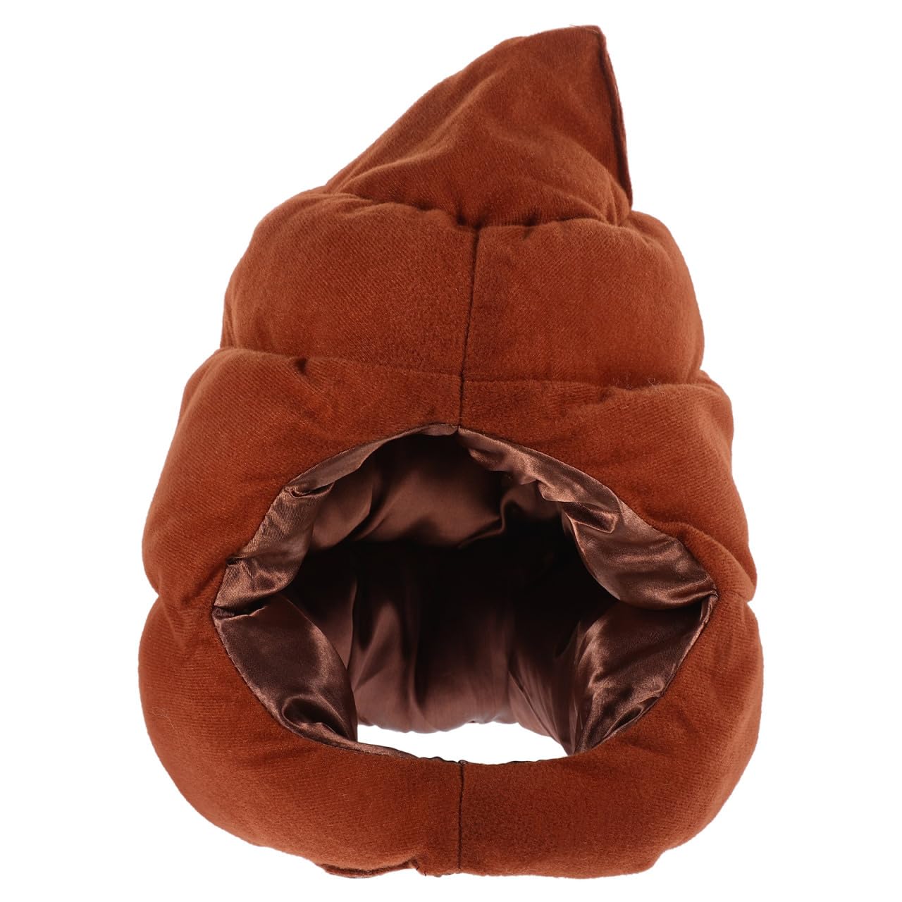 

1 PCS Cute Poo Emoji Hat For Adults Funny Fluffy Poop Headwear Soft Plush Stool Cap Costume Party Photo Prop Selfie Gadget