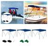 Inflatable Boat Canopy Sunshade Shelter with Support Rod Bimini Top Covers for